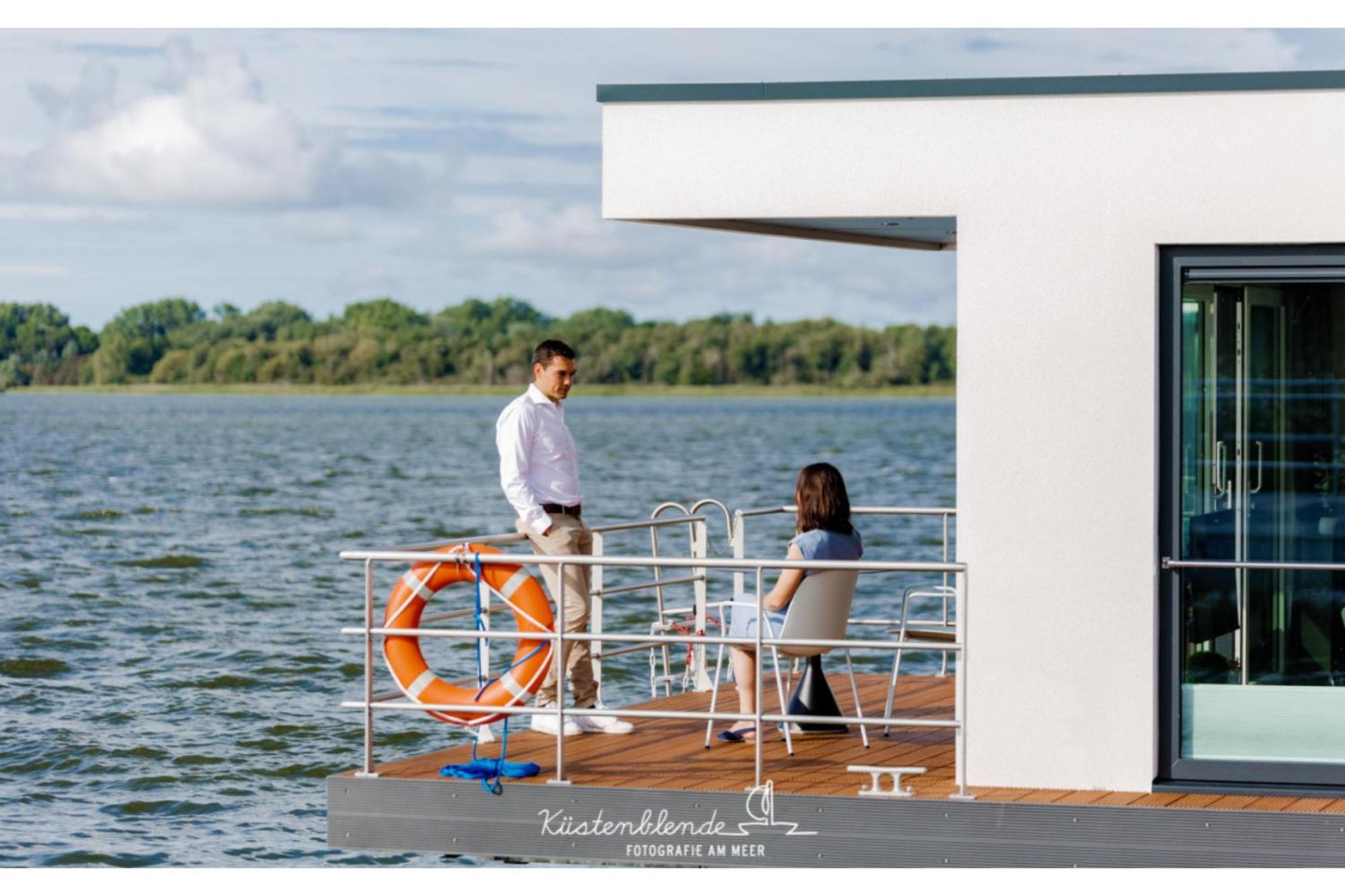 Ostsee Hausboot - Kranichnest Lp1 Рибниц-Дамгартен Екстериор снимка